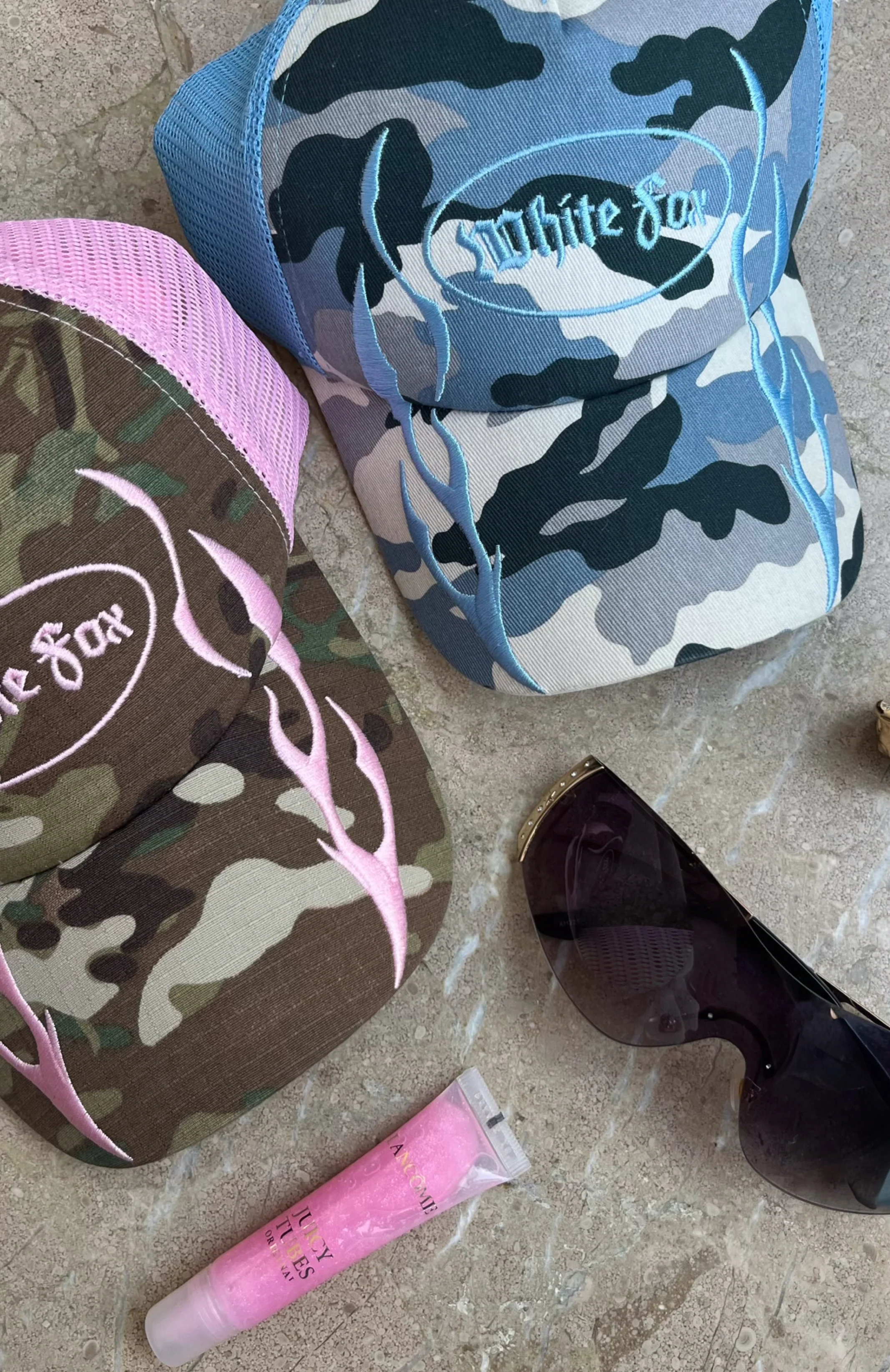 Brooks Trucker Cap Camo/Blue - Image 4