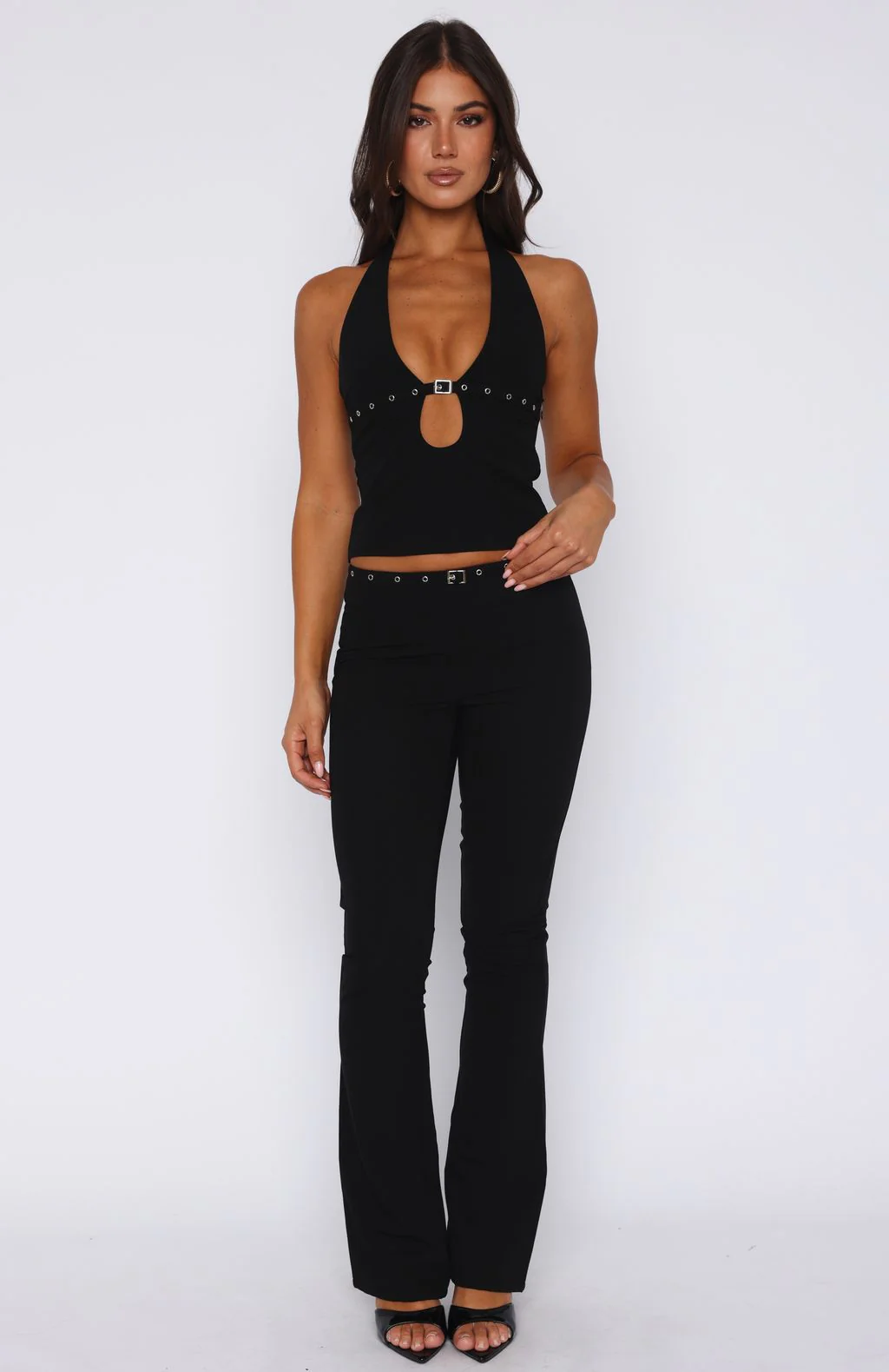 Firestorm Halter Top Black - Image 5