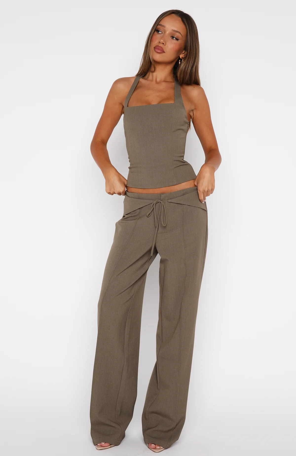 He Said She Said Bustier Olive - Image 5