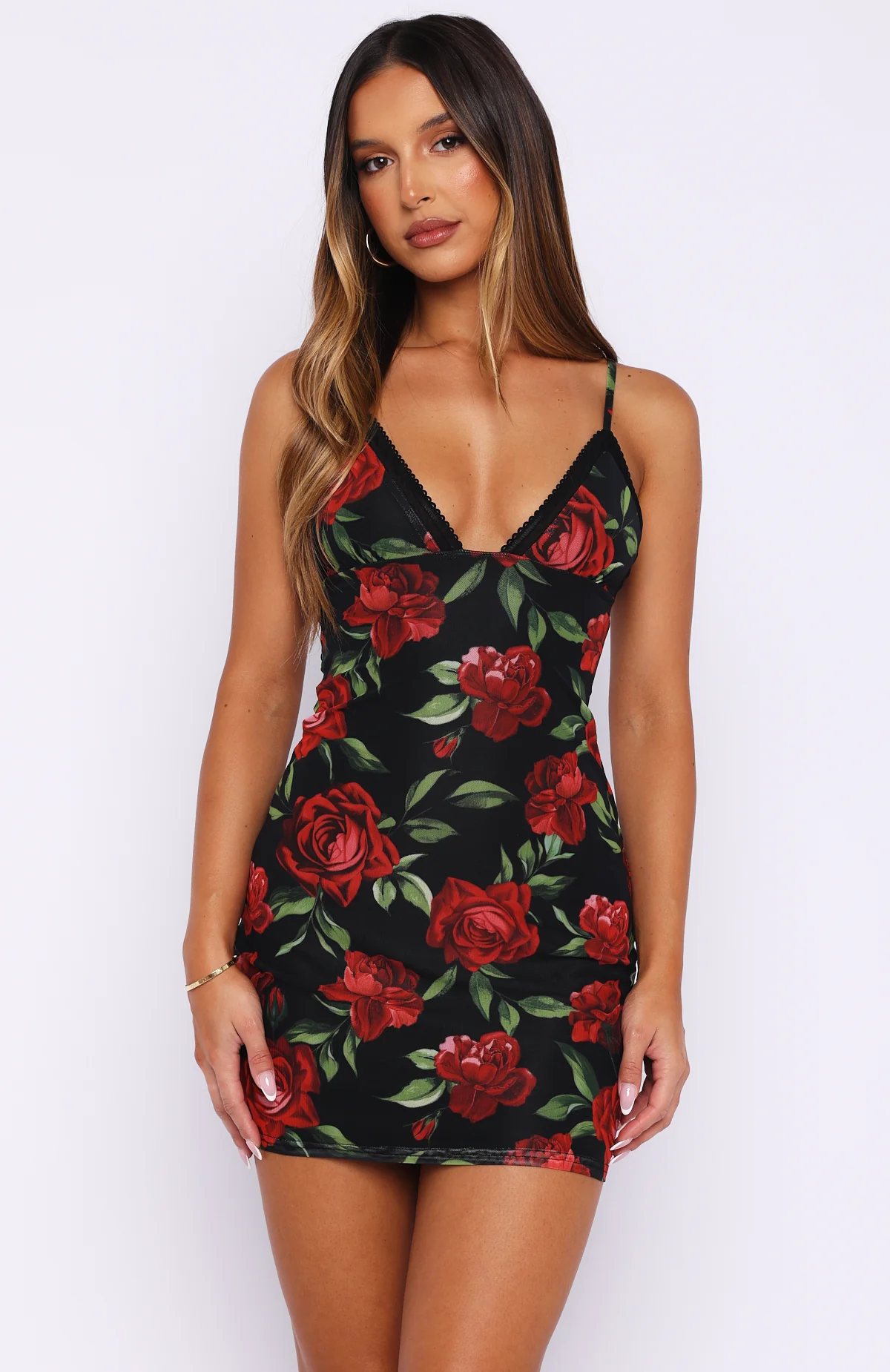 Moonlit Kiss Mini Dress Forbidden Bloom - Image 2
