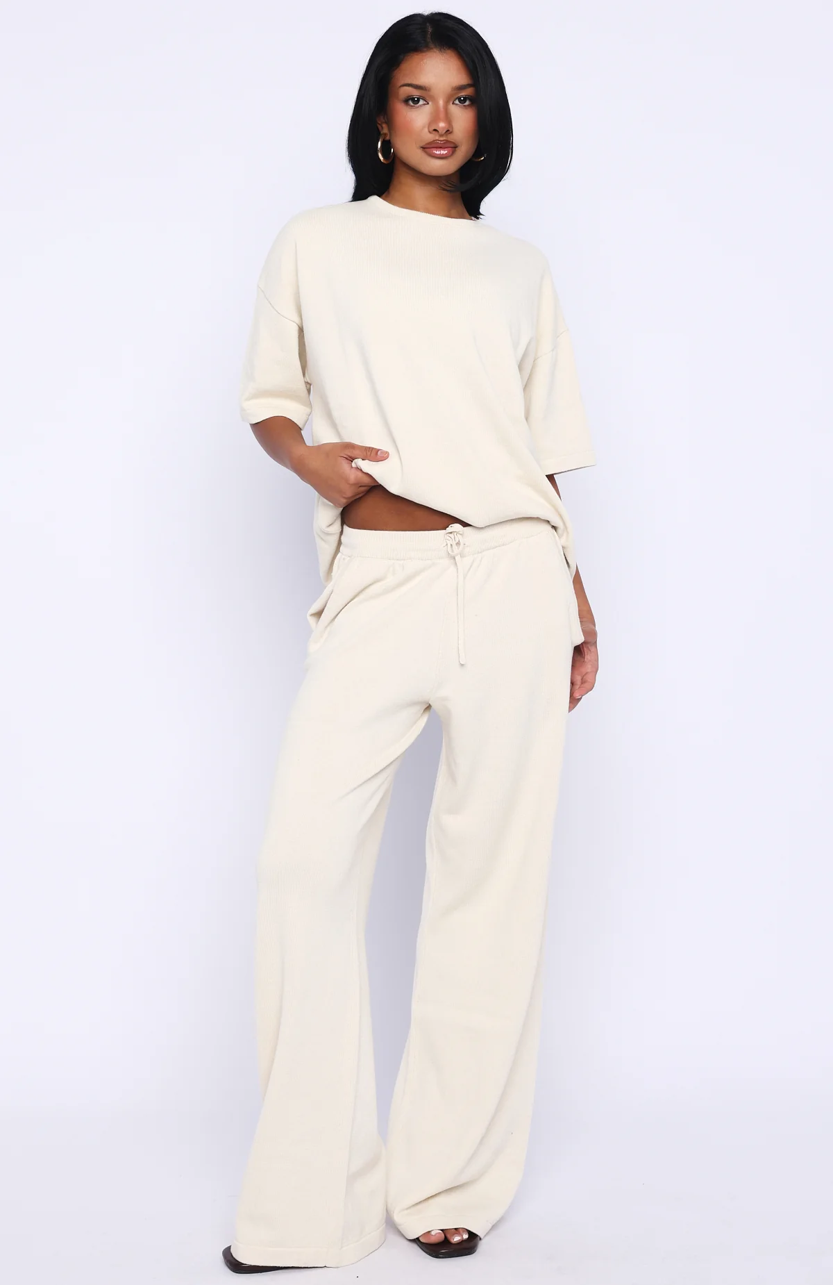 Rare Catch Knit Top Cream - Image 5