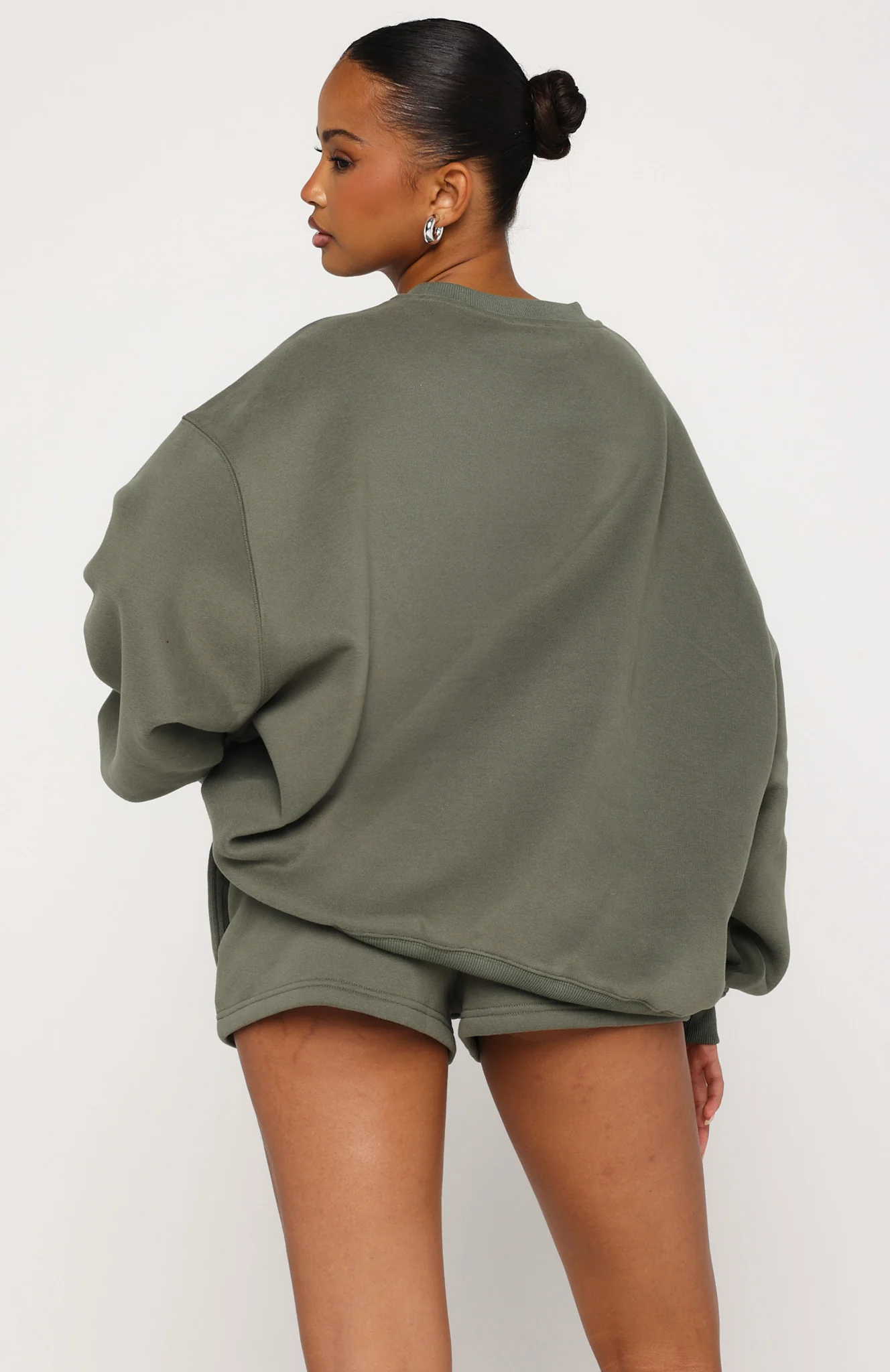 Test Drive Oversized Sweater Khaki - Image 4