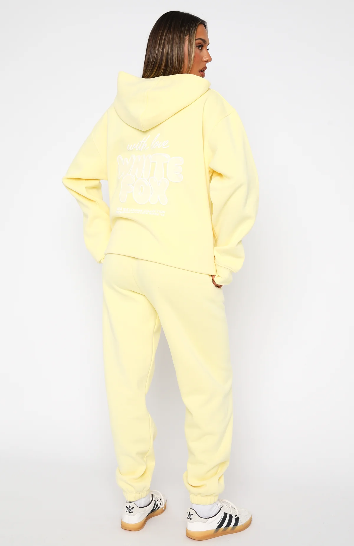With Love Always Sweatpants Lemon - Image 4
