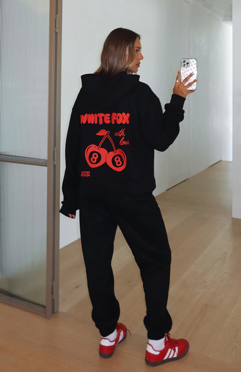 With Love In The Moment Sweatpants Black - Image 2
